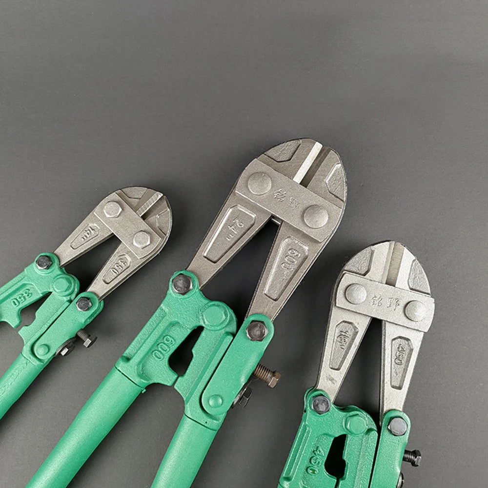 Heavy-Duty Bolt Wire and Cable Cutters Forged Alloy Steel with Rubber Handles