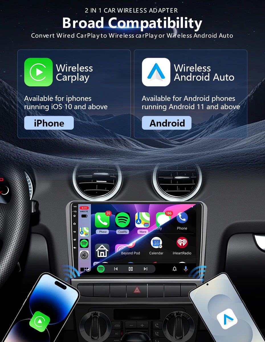 9 Inch Android CarPlay Radio for Chevrolet Captiva 2008-2012 - image 12