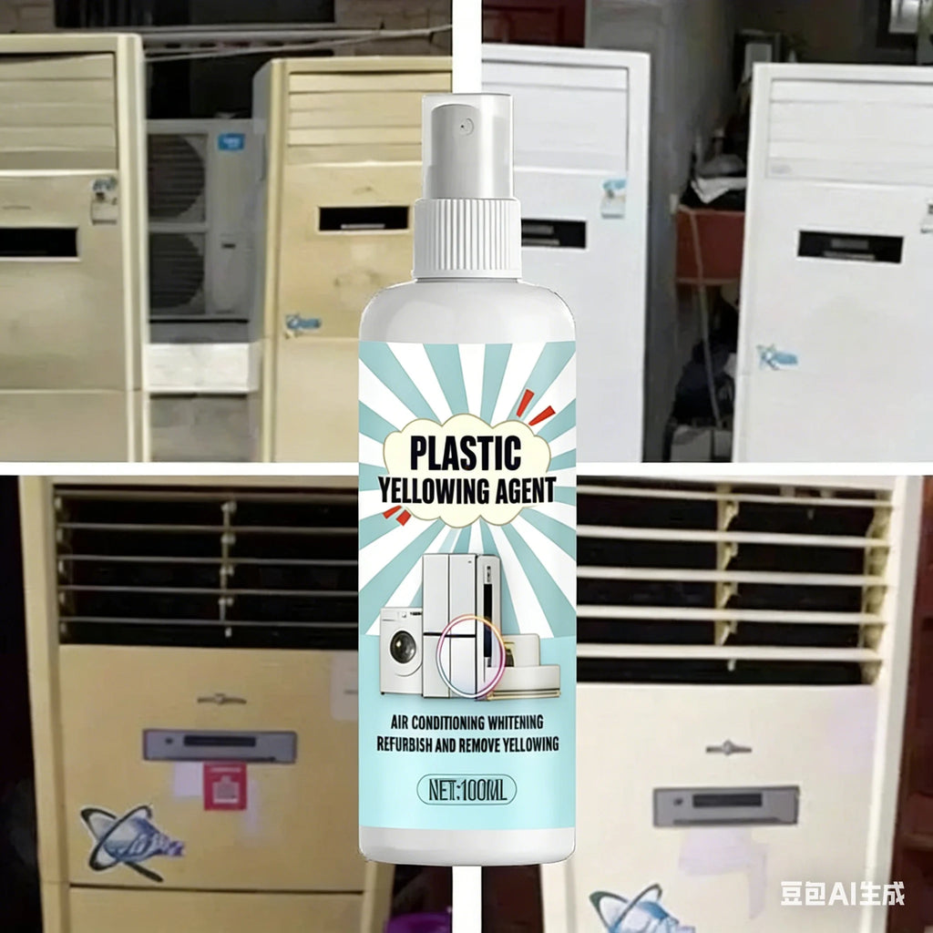 Plastic Yellowing Remover Spray for Air Conditioners and Home Appliances