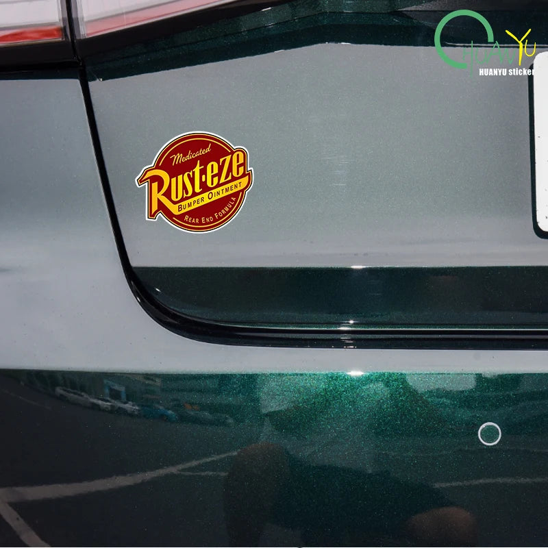 Racing-Style Sponsor Decal for Windshield or Window