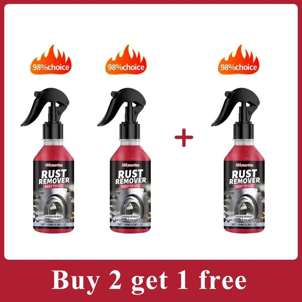 Car Rust Remover Spray for Wheels & Exhaust, Removes Iron Stains
