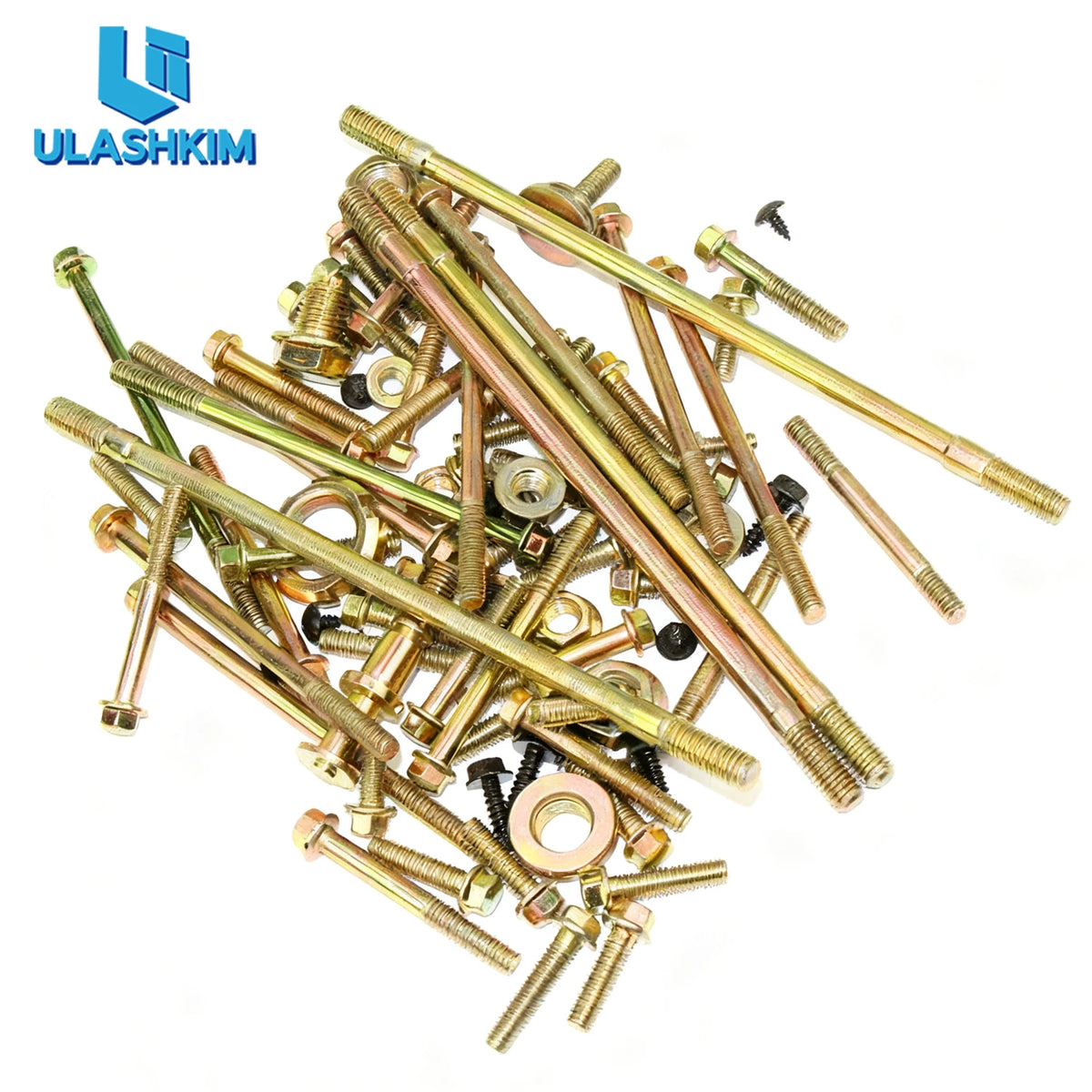 Grade 8.8 Complete Screw and Nut Set for GY6 50cc to 150cc Engines - view 6