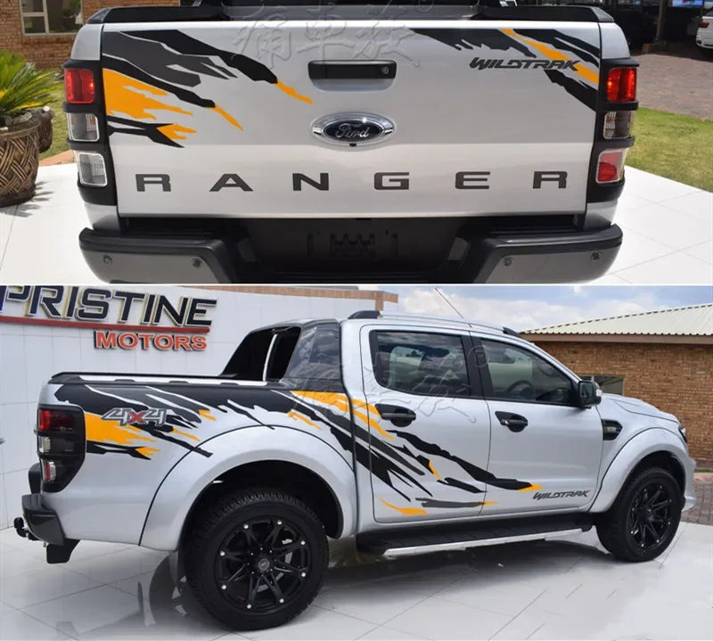 Car Body and Hood Vinyl Decal Kit for Ranger Raptor F150