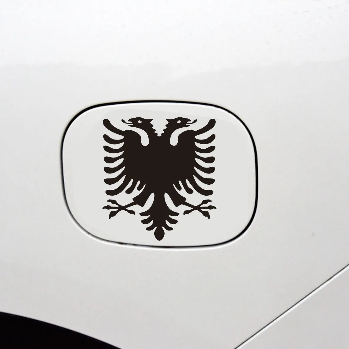 Albanian Double-Headed Eagle Vinyl Decal for Car or Truck