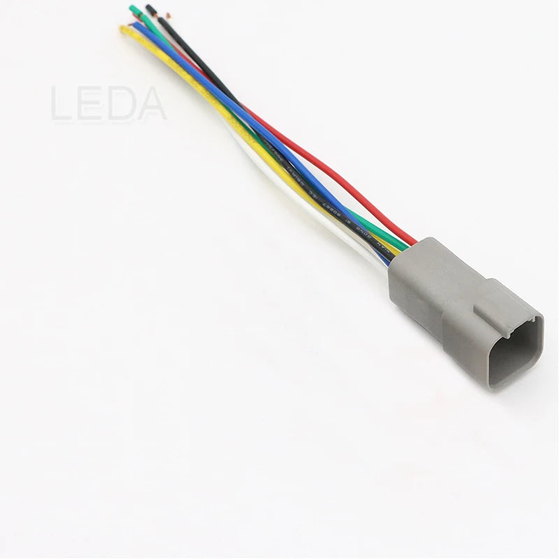 DT Waterproof Wire Connector with 15cm Leads, 2 to 12 Pin