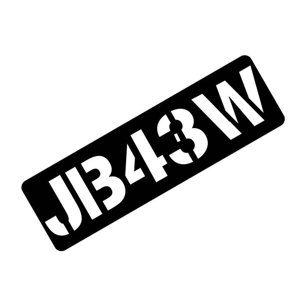 Military Stamp Style Vinyl Door Decal for Jimny JB64 JB74