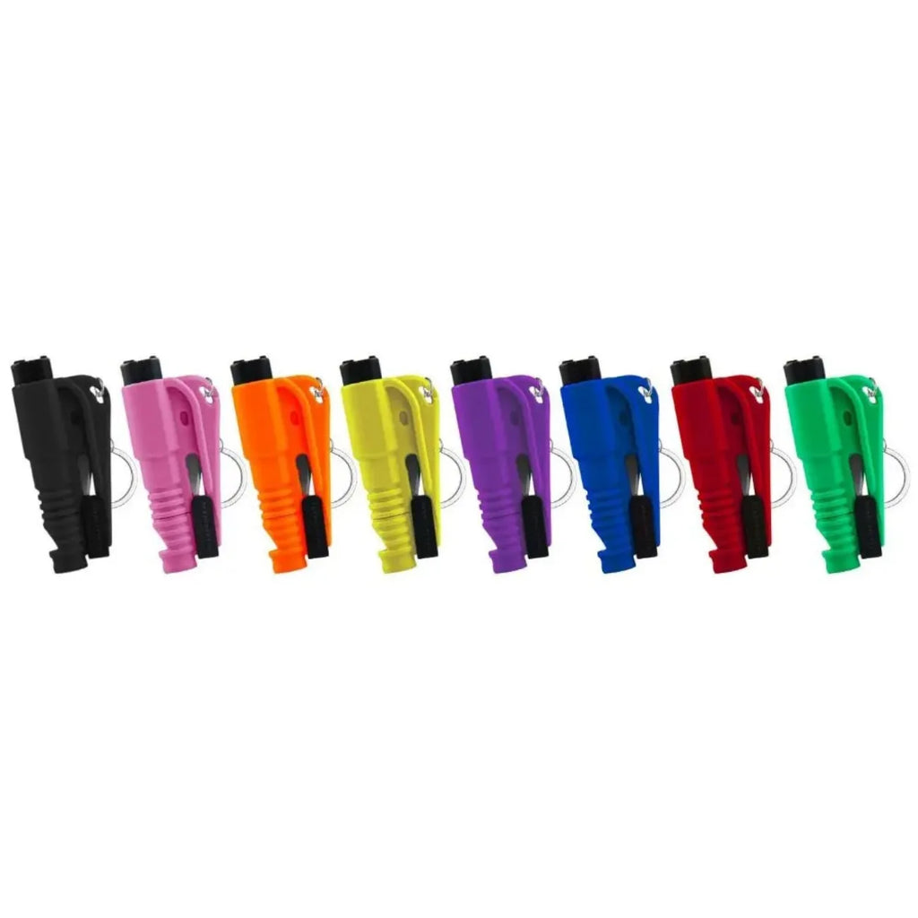 Compact 3-in-1 Safety Hammer Car Escape Tool Window Breaker Seat Belt Cutter Rescue Whistle Emergency Escape Tool Accessories