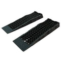 2pcs 5000KG Capacity Heavy Duty Car Ramps 70cm Plastic Portable Loading Access Ramps Lift Repair Maintenance Jack Lift Tool