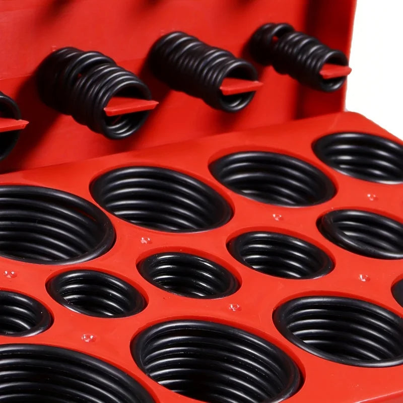 382-Piece NBR O-Ring Assortment Kit – Metric Rubber Seals
