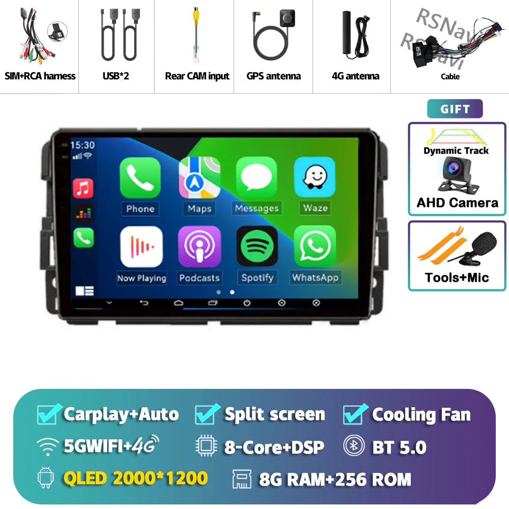 9-inch Android Car Radio with GPS, Apple CarPlay & Android Auto - image 29