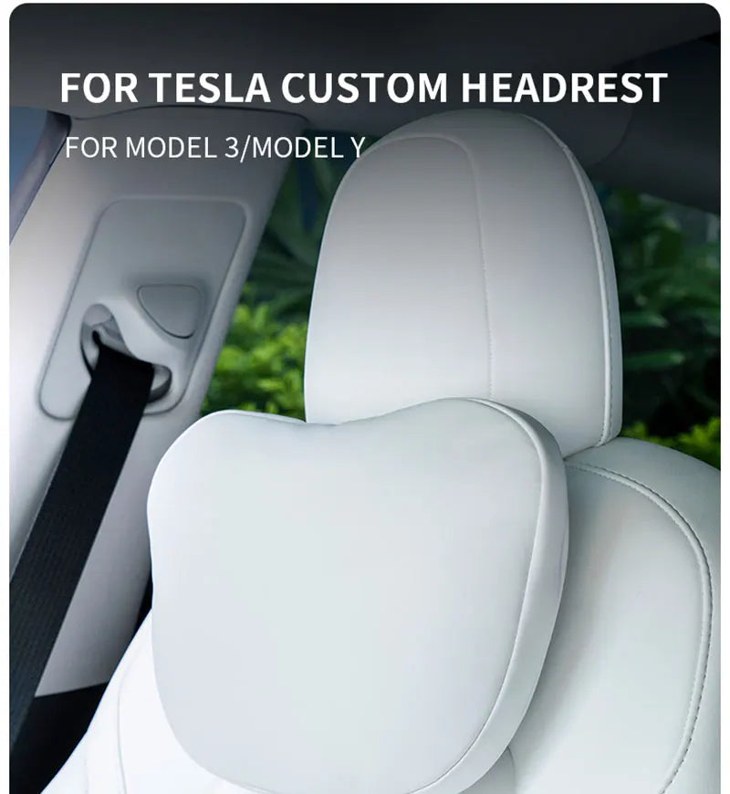 Car Headrest Neck Pillow for Model 3 and Model Y