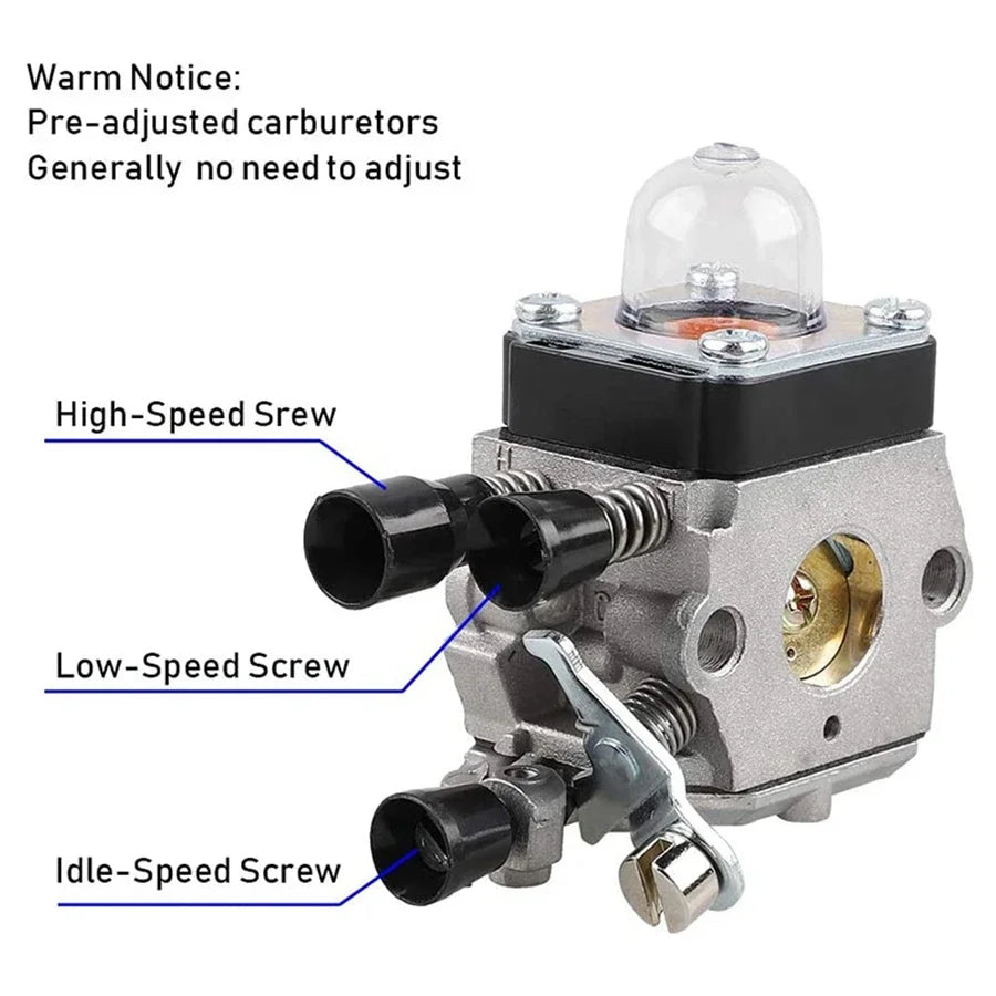STIHL Trimmer Carburetor Replacement for FS55 FS38 FS45 - image 2