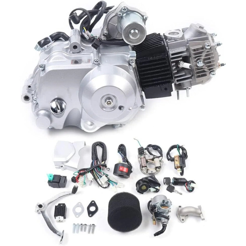 125cc 4-Stroke Semi-Auto Engine Kit for ATV and Quad