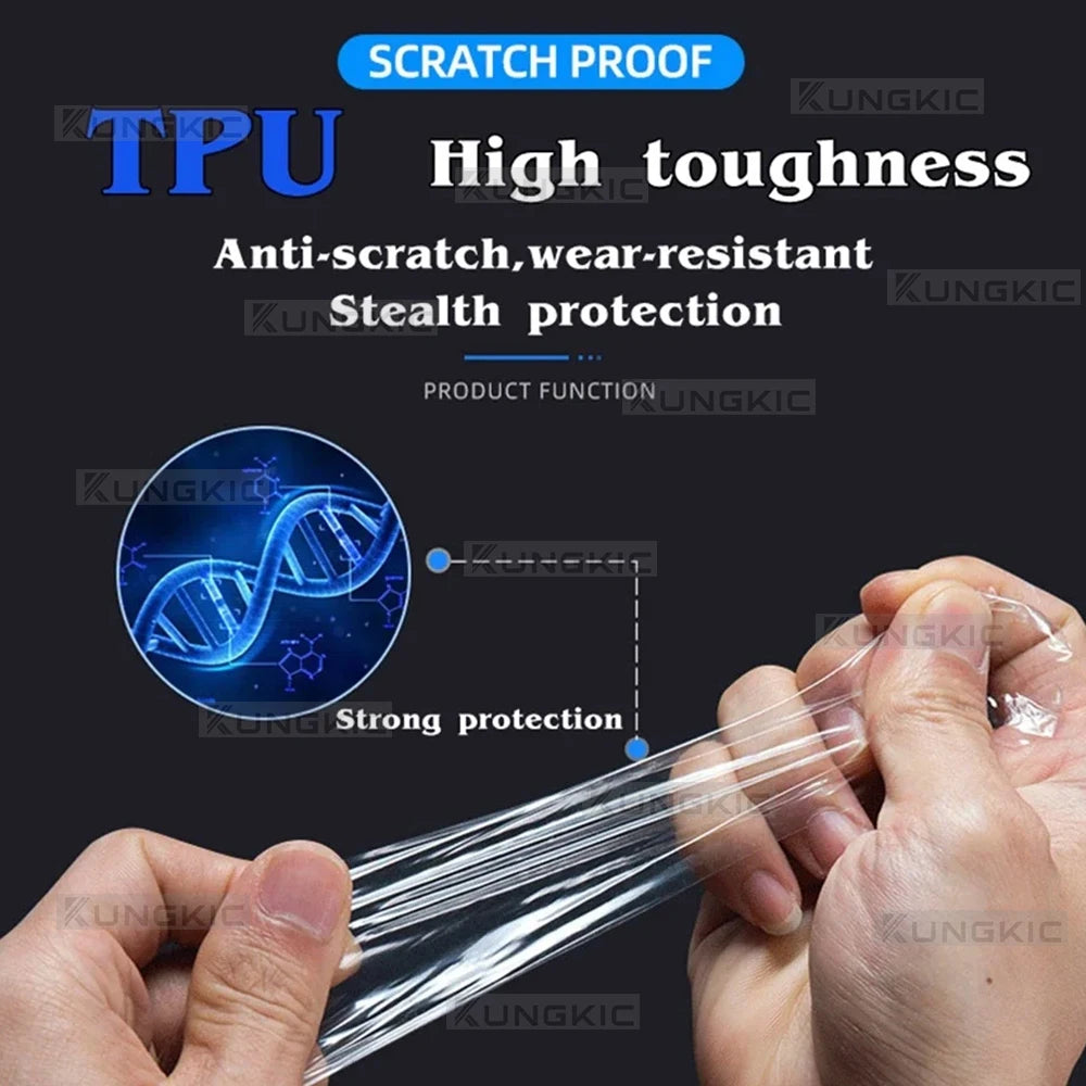 TPU Smoke Headlight Protection Film for 2015-2017 Ford F150 Mustang - image 5