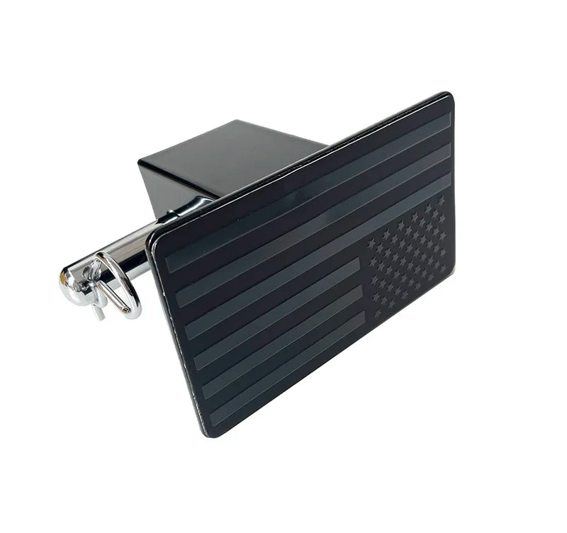 Trailer Hitch Cover Simple Installation Metal Trailer Hitch Cover Dirtproof Reliable Protection Attractive Appearance