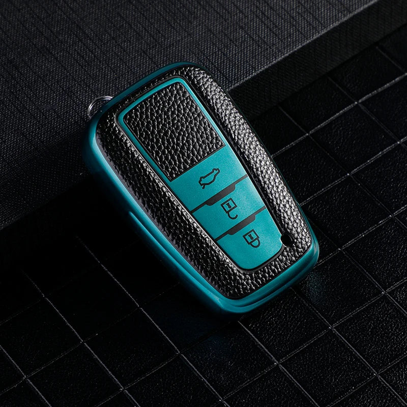Toyota Key Cover TPU Leather Key Fob Case 2018+ Prius Camry RAV4 - image 12