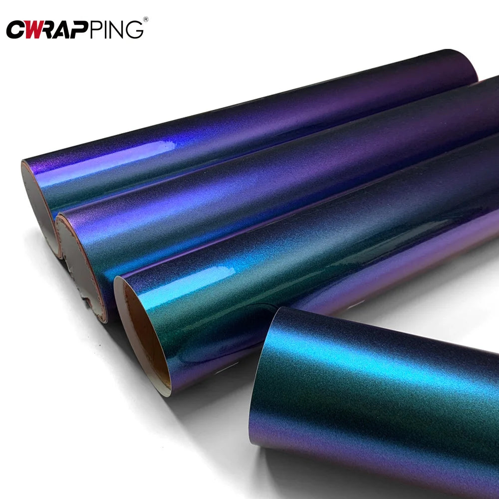 Chameleon Colour-Change Vinyl Wrap Film for Car and Motorcycle Body - view 4