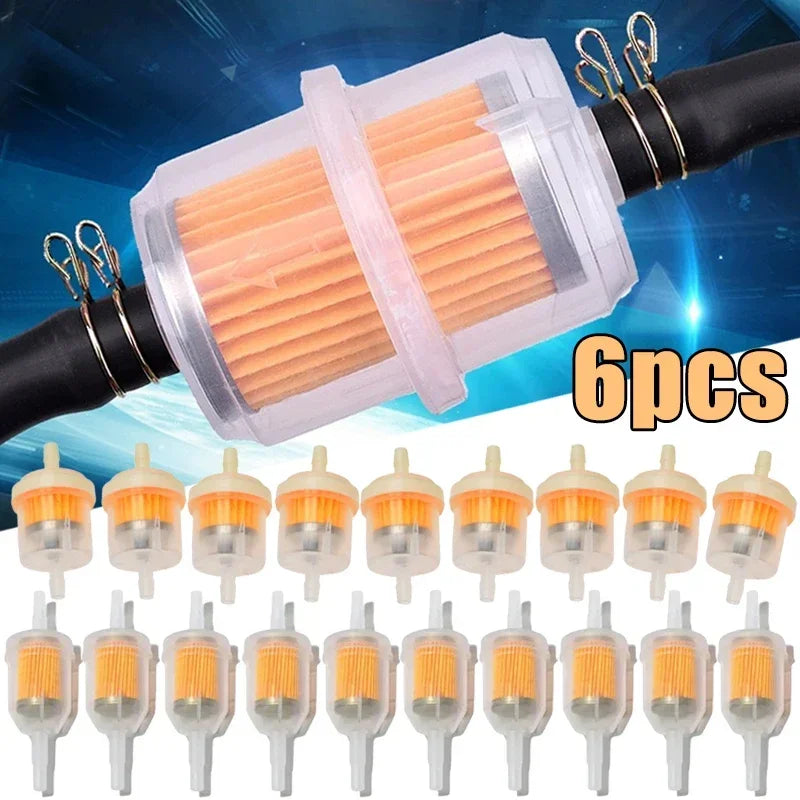 Universal Inline Gas Fuel Filter for Lawn Mowers & Motorcycles