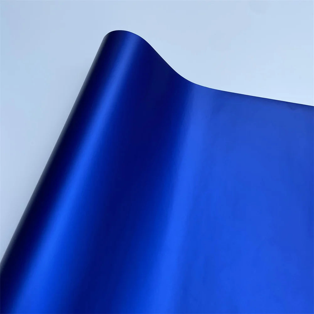 Satin Chrome Vinyl Wrap Film – Air Release Car Sticker - image 13