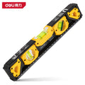 Spirit Level Magnetic Torpedo Level Tool with 3 Vials Aluminum Shockproof Bubble Level High Visibility Durable Measuring Leveler