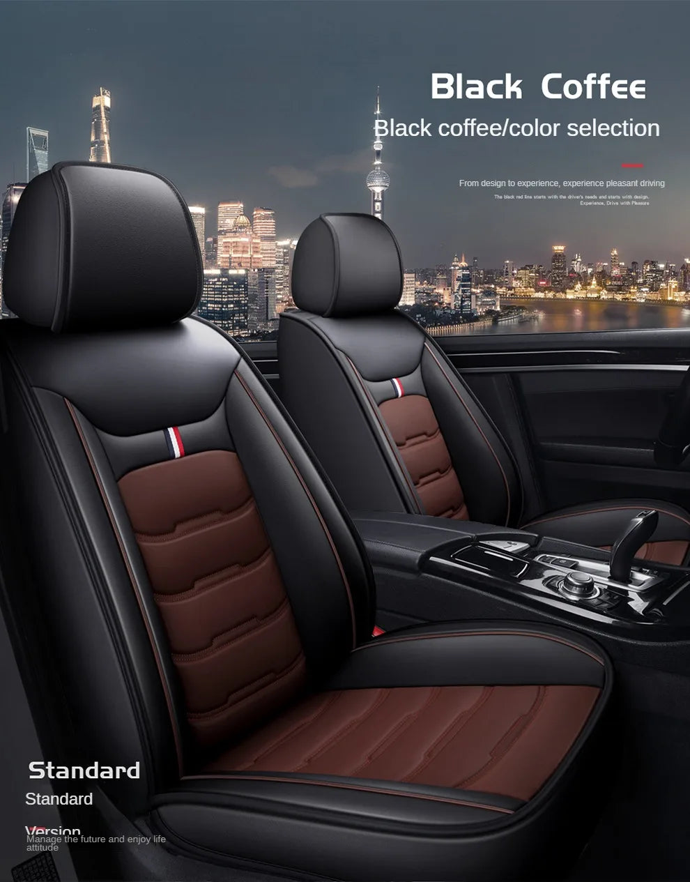 PU Leather Car Seat Covers for BMW 5 Series (F10, G30, E60 and More)