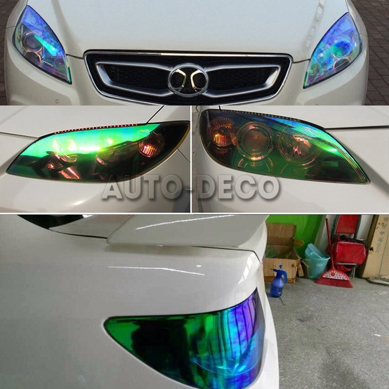 Chameleon Headlight and Taillight Tint Film, 11.8 x 23.6 in