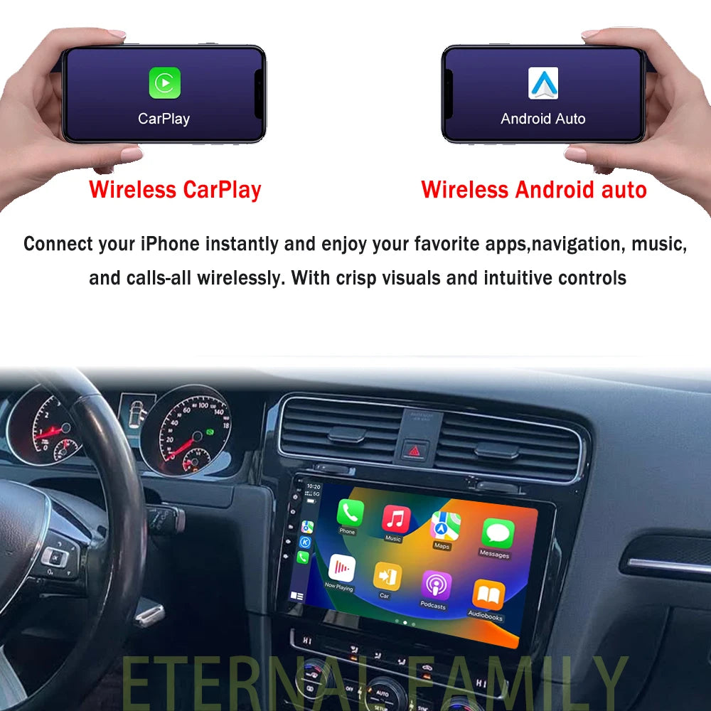 10" Android Car Stereo for VW Golf 7 MK7 GTI with GPS & CarPlay - image 6