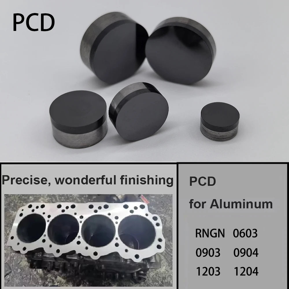 PCD CBN Cylinder Head Resurfacing Inserts RNGN0603 RNGN0904 RNGN1204 - image 12
