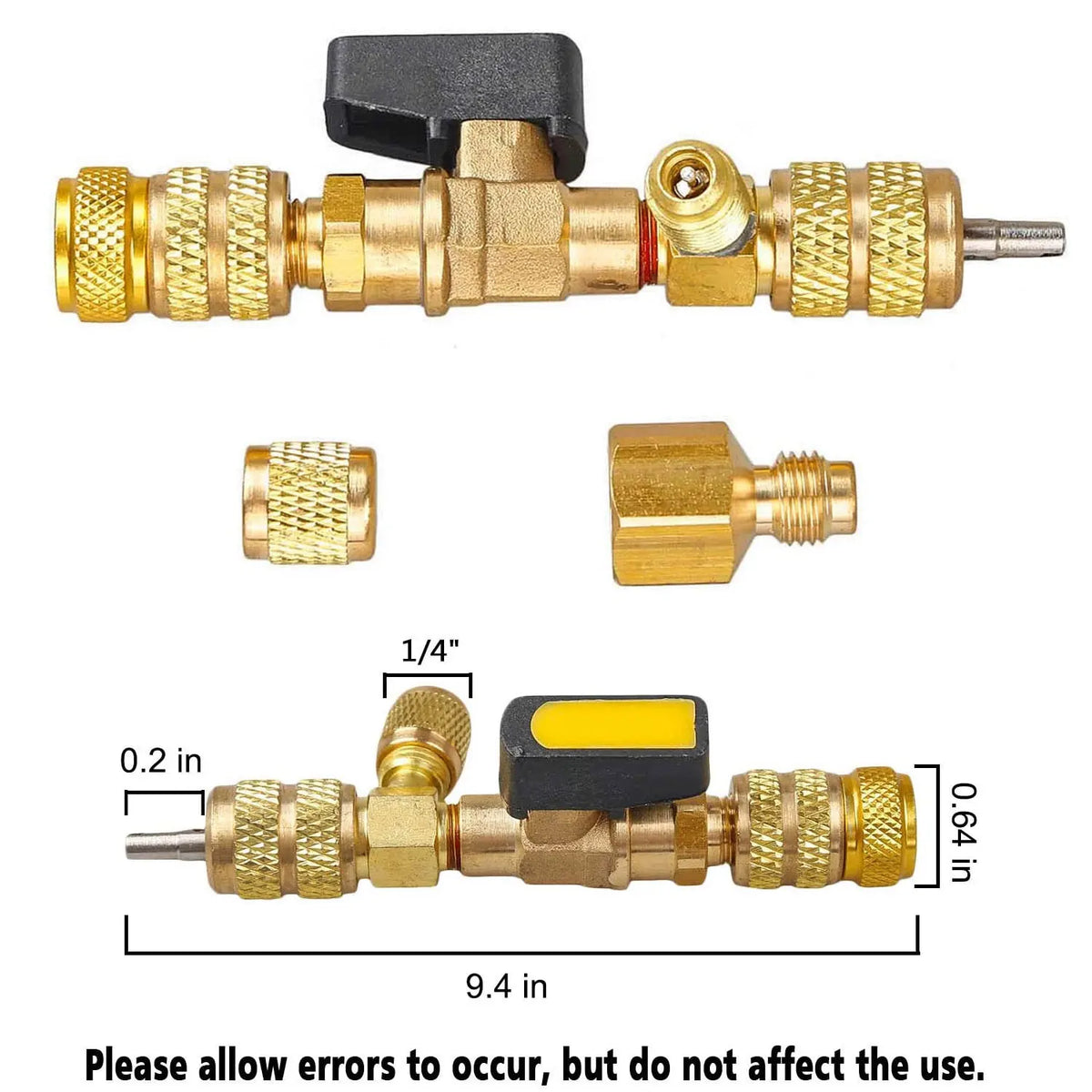 Valve Core Remover Installer Kit (1/4" & 5/16") HVAC Refrigerant - image 3