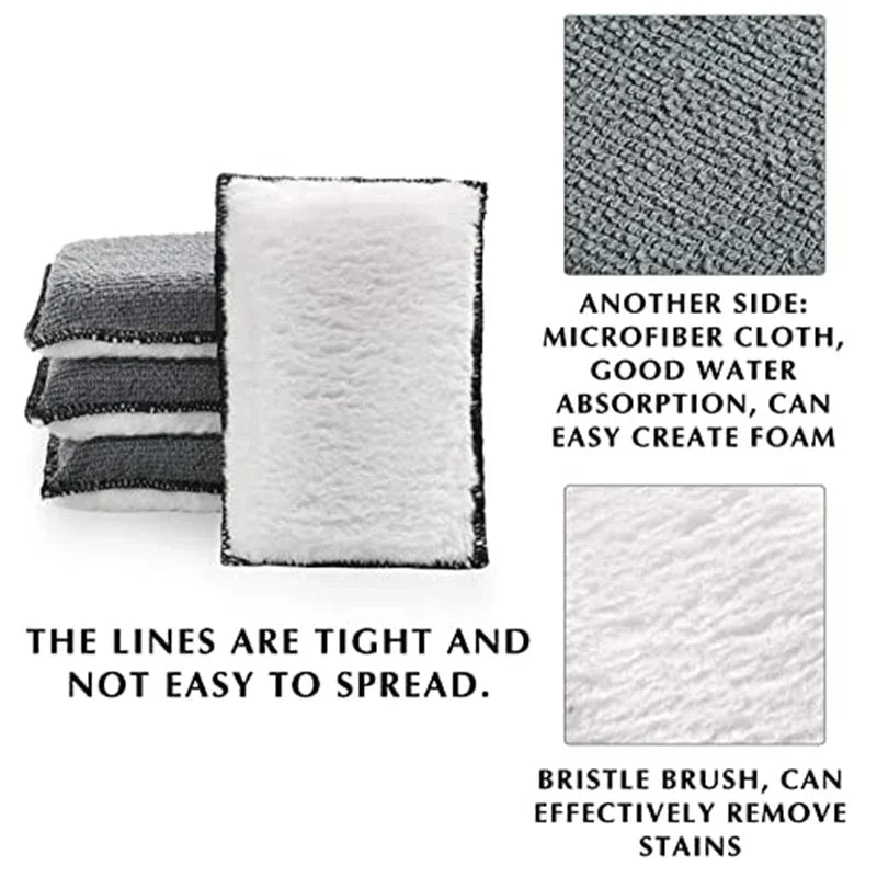 Microfiber Car Detailing Scrubbing Sponge – 2 to 10 Pack - image 5