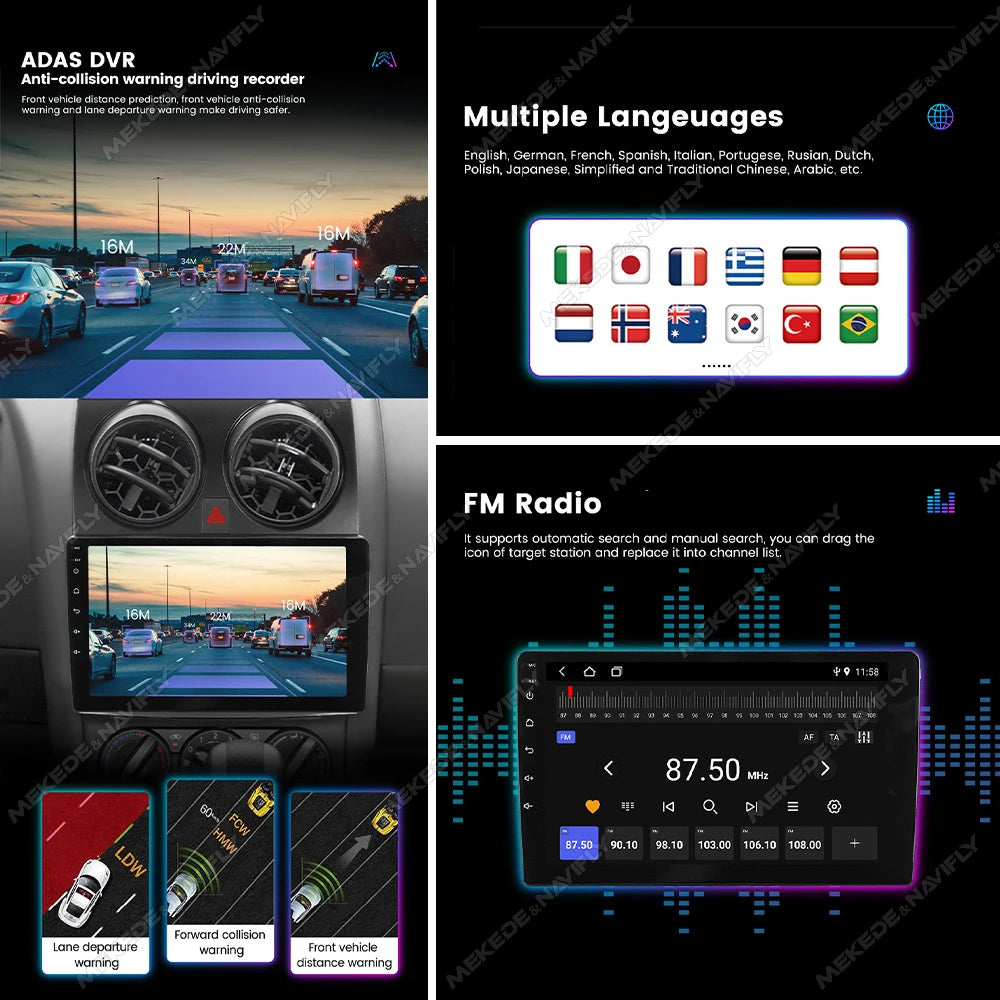 KIA Morning 2017-2020 Wireless CarPlay & Android Auto 9-Inch Player - image 6
