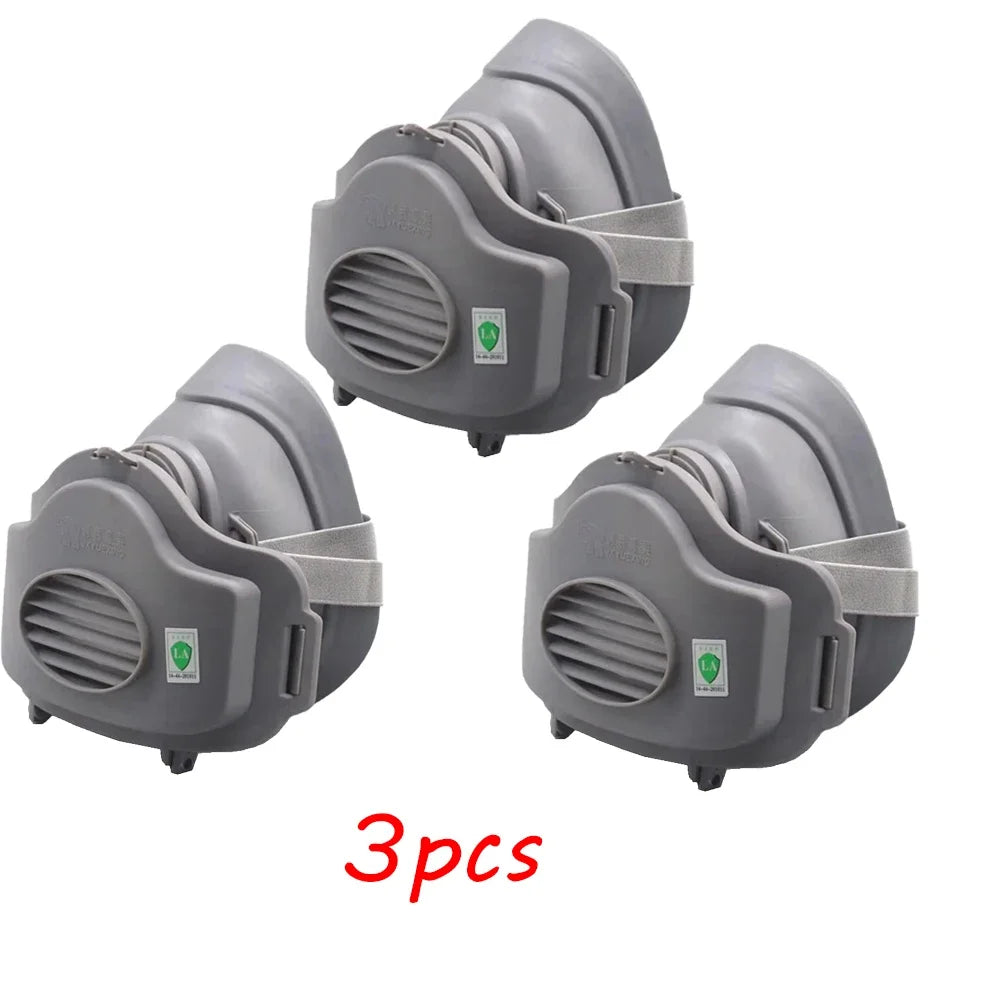Half Face Dust Mask Respirator with Cotton Filter for Carpentry and DIY