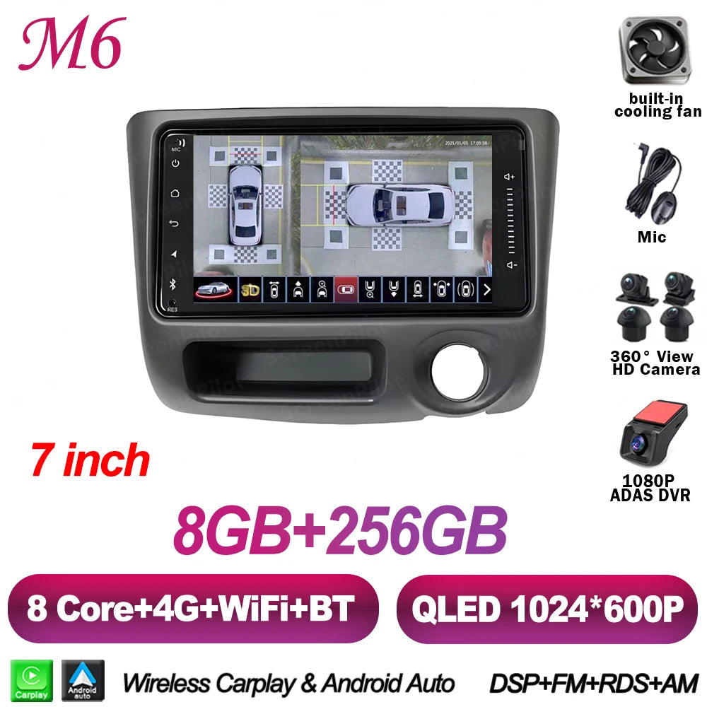 Toyota Vitz Yaris 1999-2005 7" Android 16 Multimedia Player - image 13