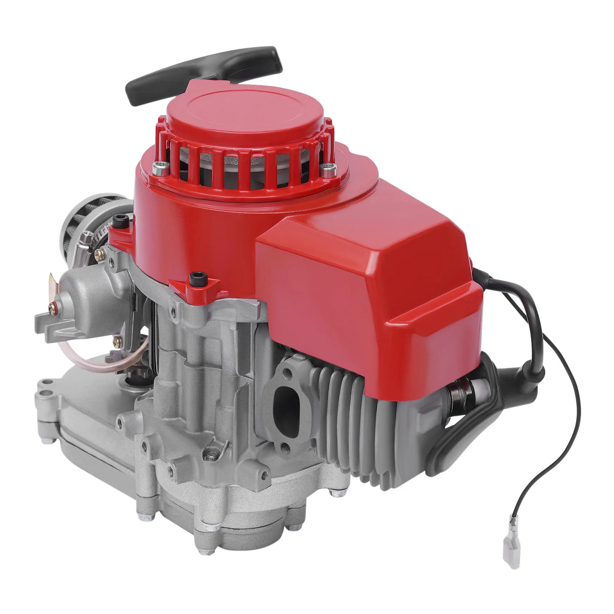 49cc 2-Stroke Pocket Bike Engine with Pull Start, 1.7kW Air-Cooled