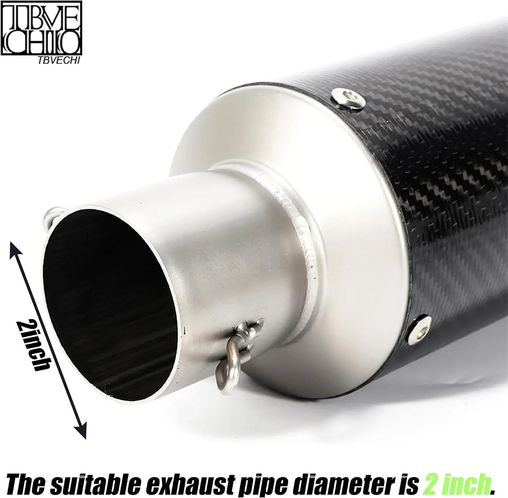 Carbon Fiber Exhaust Muffler for Kawasaki Z900 & GSX-R750 - image 5
