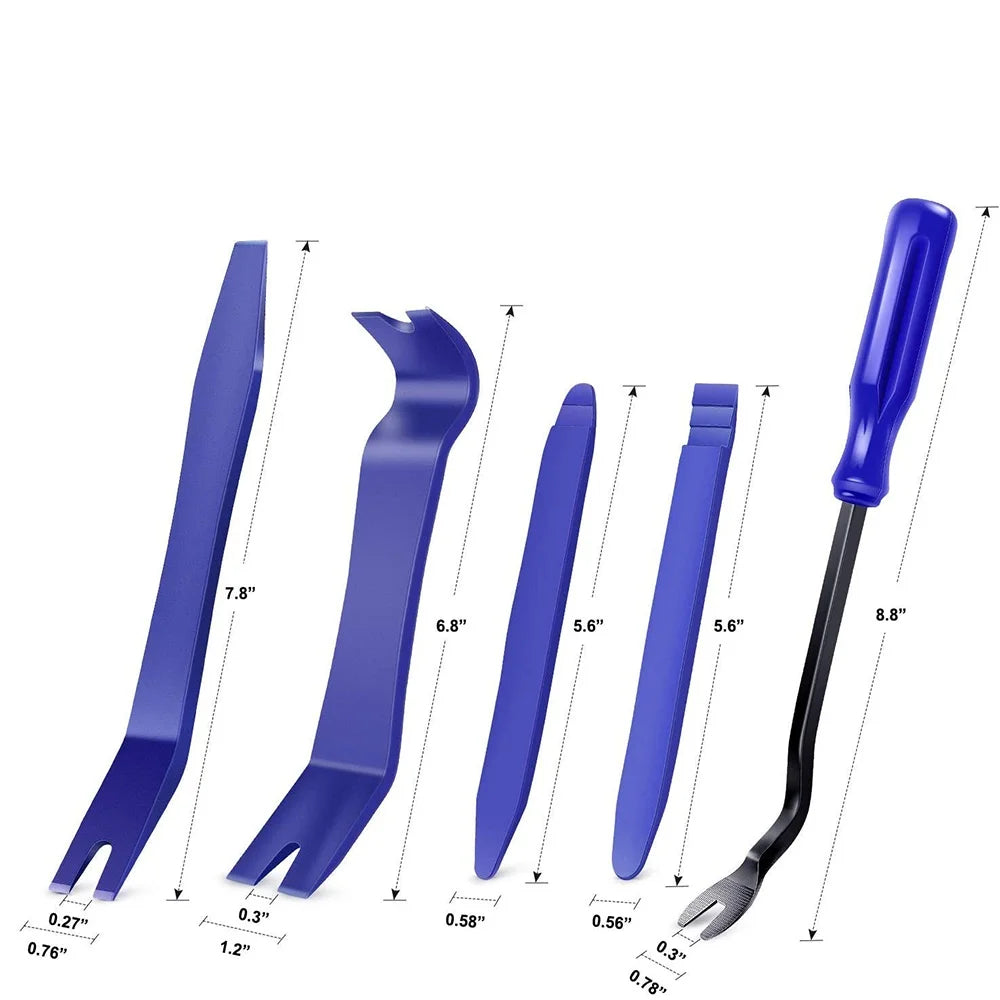 Universal Car Trim Removal Tool Kit – Non-Scratch Pry Bar Set - image 22