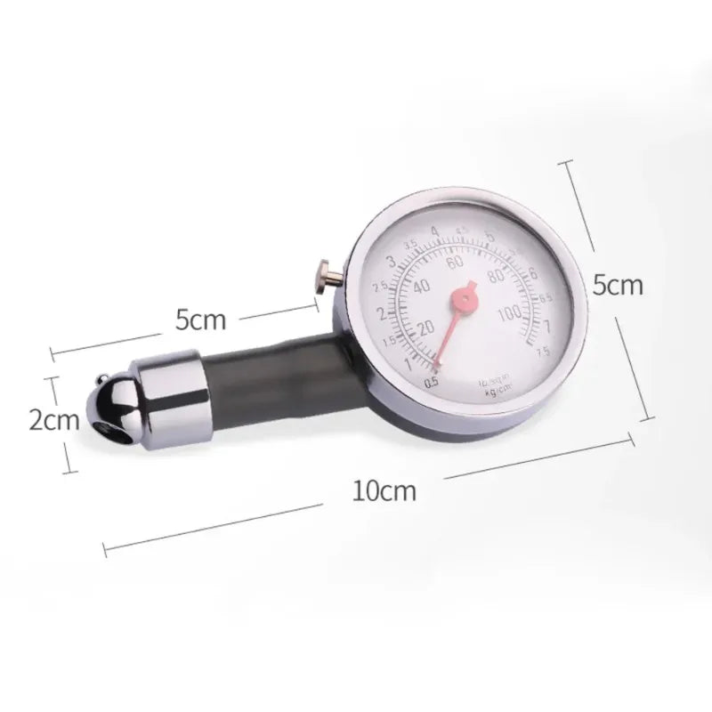 Digital Tire Pressure Gauge - High Precision PSI/Bar/kPa Reading w Deflation Valve Tool for Car Truck Motorcycle Bike Auto Care