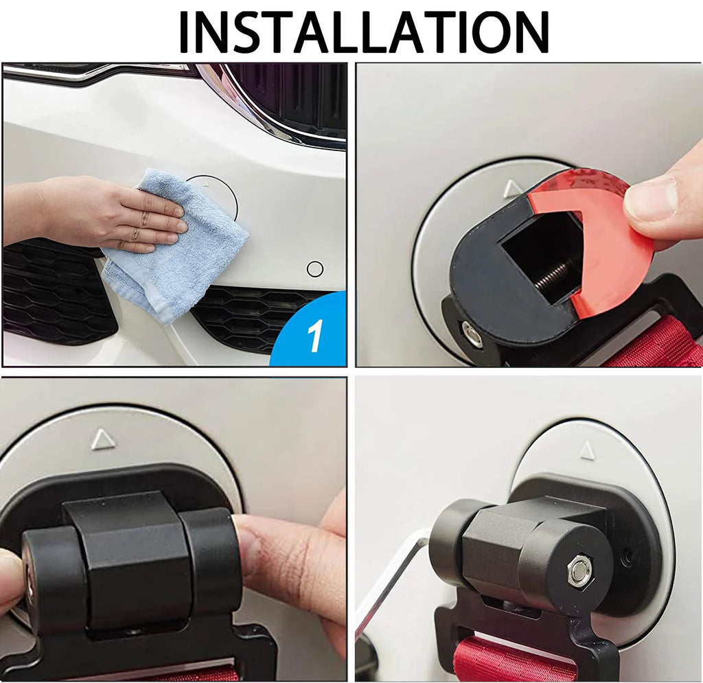 Decorative Fake Tow Hook for Car Front or Rear Bumper