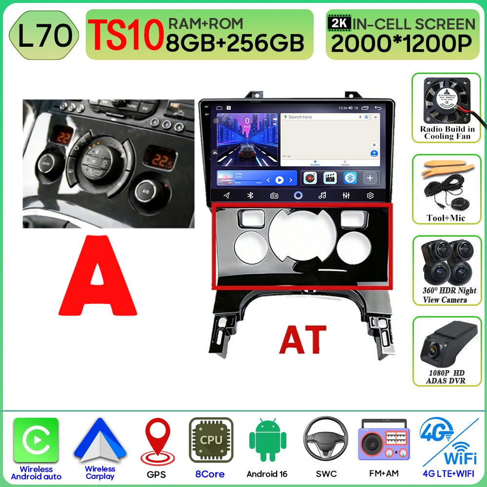 9-Inch Multimedia System for Peugeot 3008/5008 with CarPlay - image 17