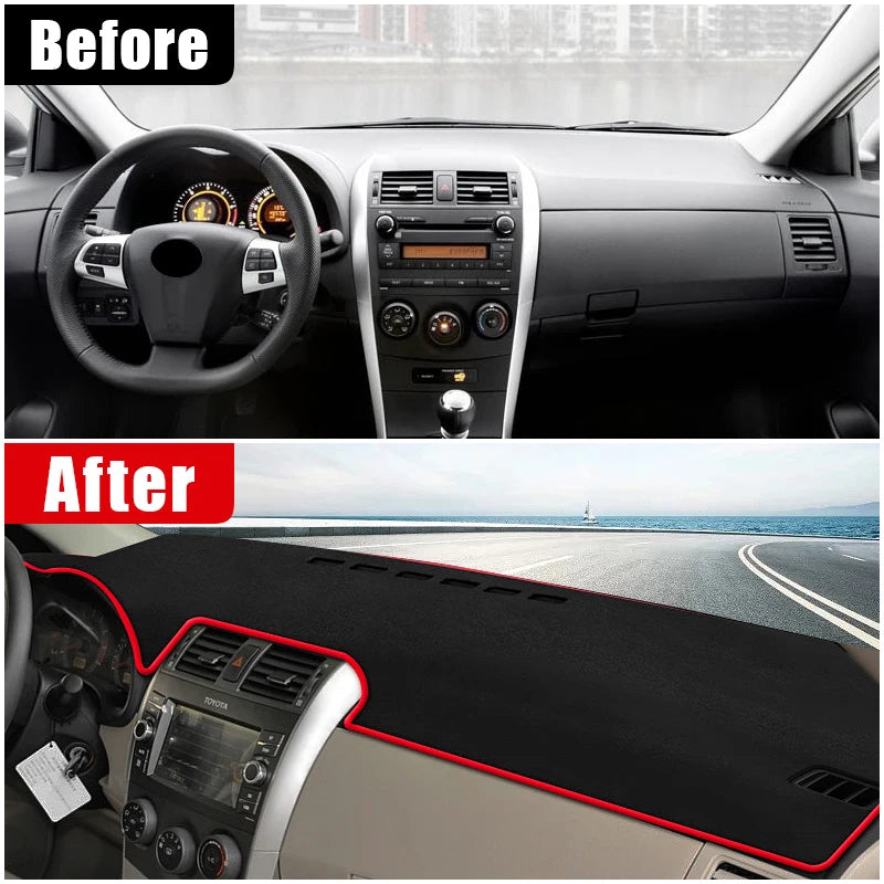 Toyota Corolla Dashboard Cover Mat (2006-2013) - UV Protection - image 2
