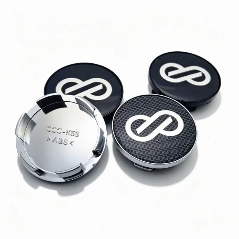 JDM ENKEI Racing Wheel Center Caps, 53mm 4-Pack - image 7