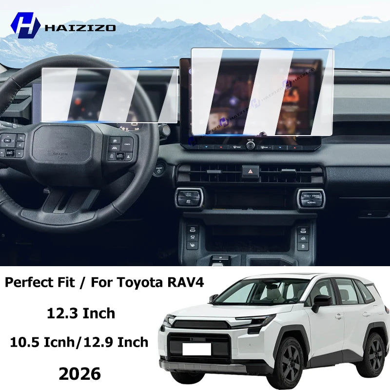 9H Tempered Glass Screen Protector for Toyota RAV4
