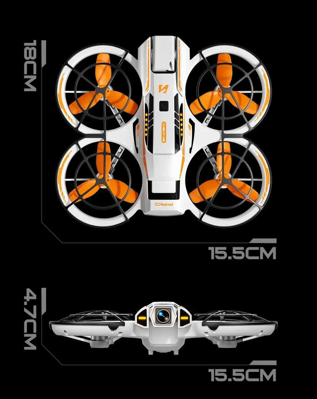 A21 PRO 8K Dual Camera Drone with Screen Brushless Obstacle Avoidance - image 20