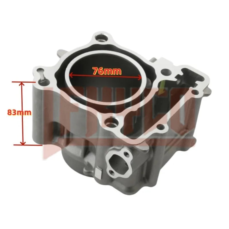 76mm Big Bore Cylinder Kit for Yamaha XMAX 300 and Tricity Scooters - view 13