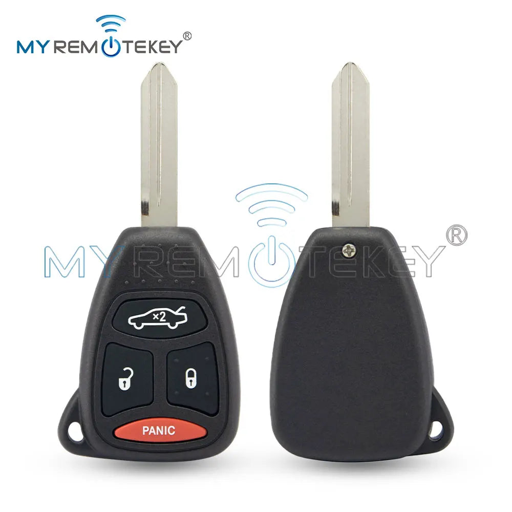Replacement Key Shell Case for Chrysler Dodge Jeep (2-6 Button) - image 3