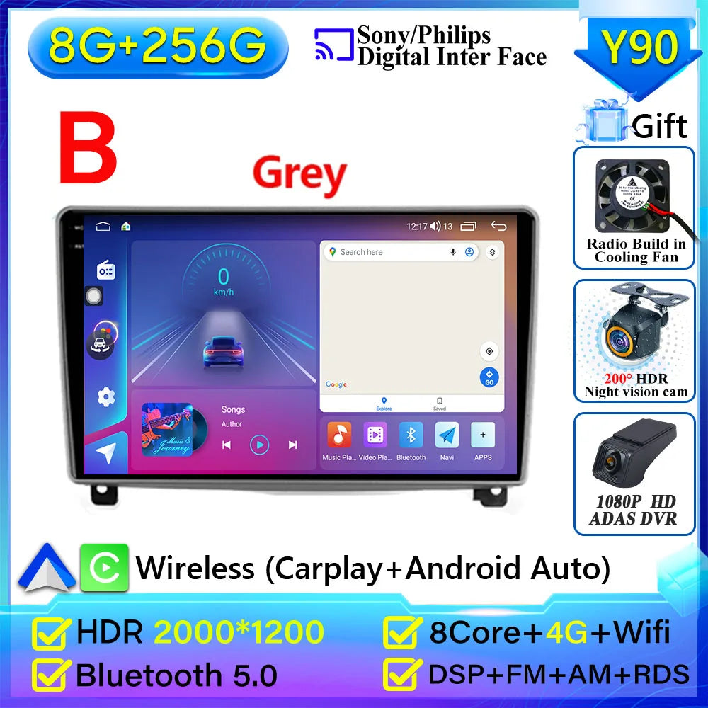 9-Inch Car Stereo for Peugeot 407 | Wireless CarPlay & Android Auto - image 17
