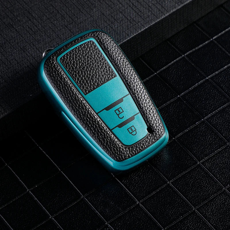 Toyota Key Cover TPU Leather Key Fob Case 2018+ Prius Camry RAV4 - image 4