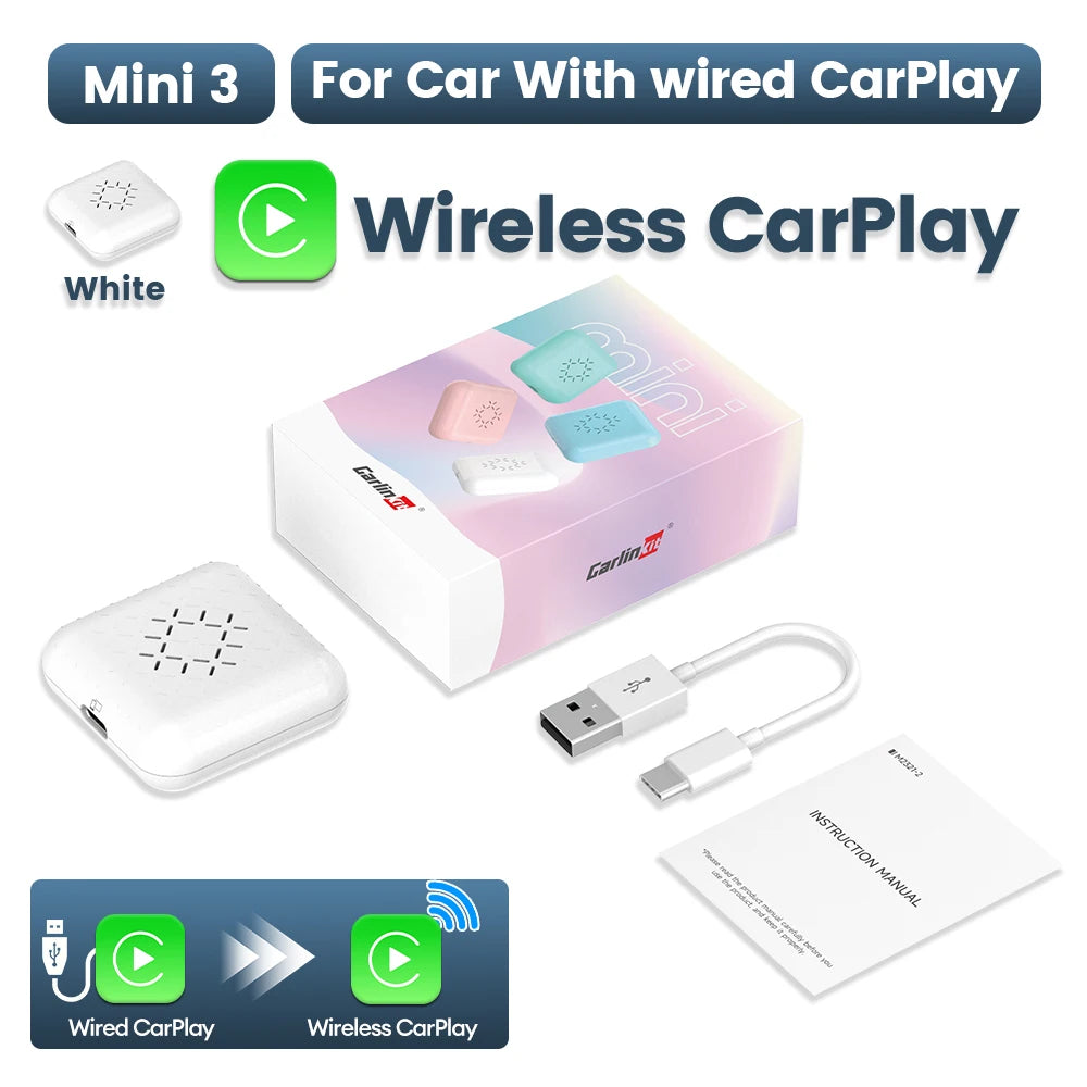 Carlinkit Mini Wireless CarPlay Adapter - Wired to Wireless for iPhone - image 9
