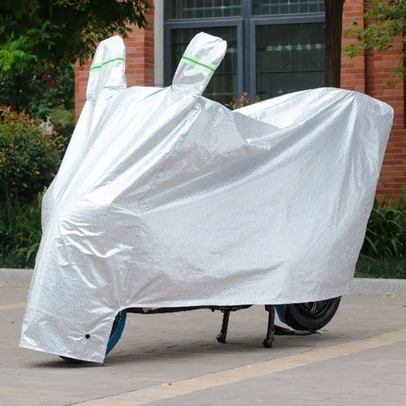 Motorcycle Cover Waterproof All Season Dustproof UV Protective Outdoor Indoor Motorbike Cover Universal Scooter Dirt Motor Cover
