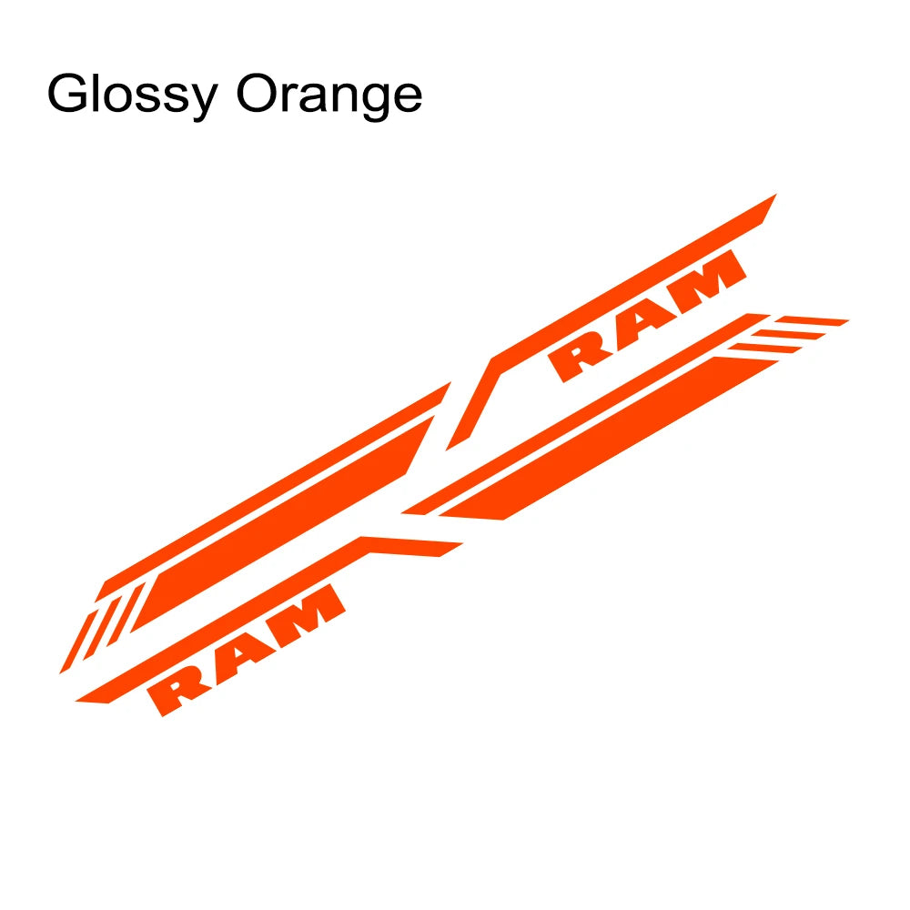 Custom Vinyl Bed Side Stripe Decals for Dodge RAM Trucks - image 19